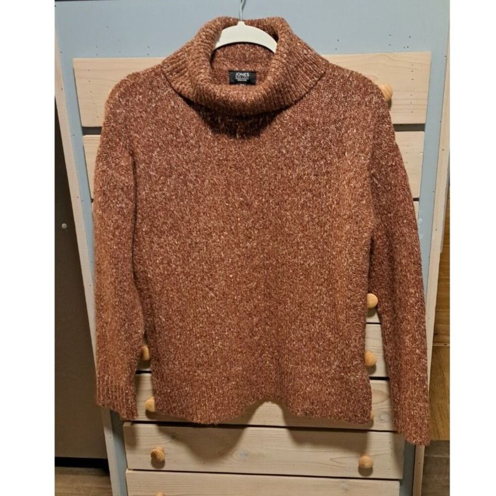 Jones New York Brown Cowl Neck Sweater – Size Medium